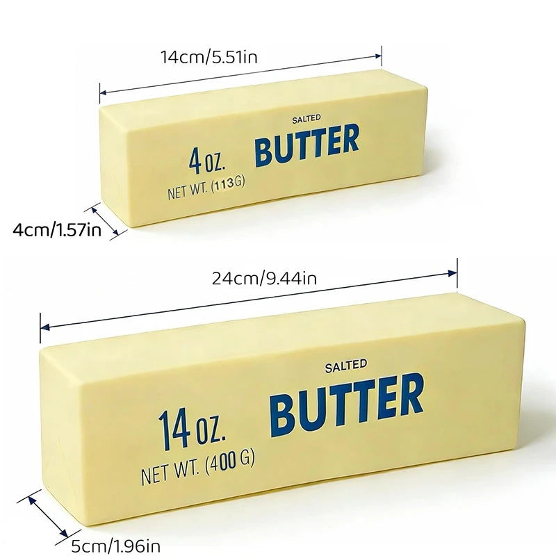 Slow-Rebound Butter-Stick Stressball