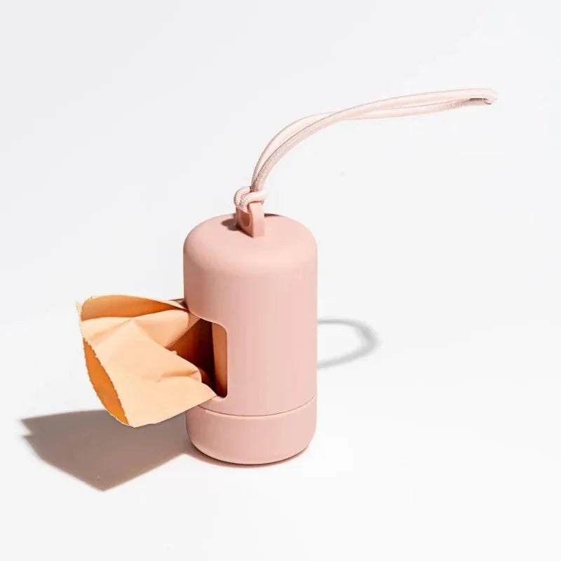 Dispensador Portátil de Bolsas para Heces de Perro