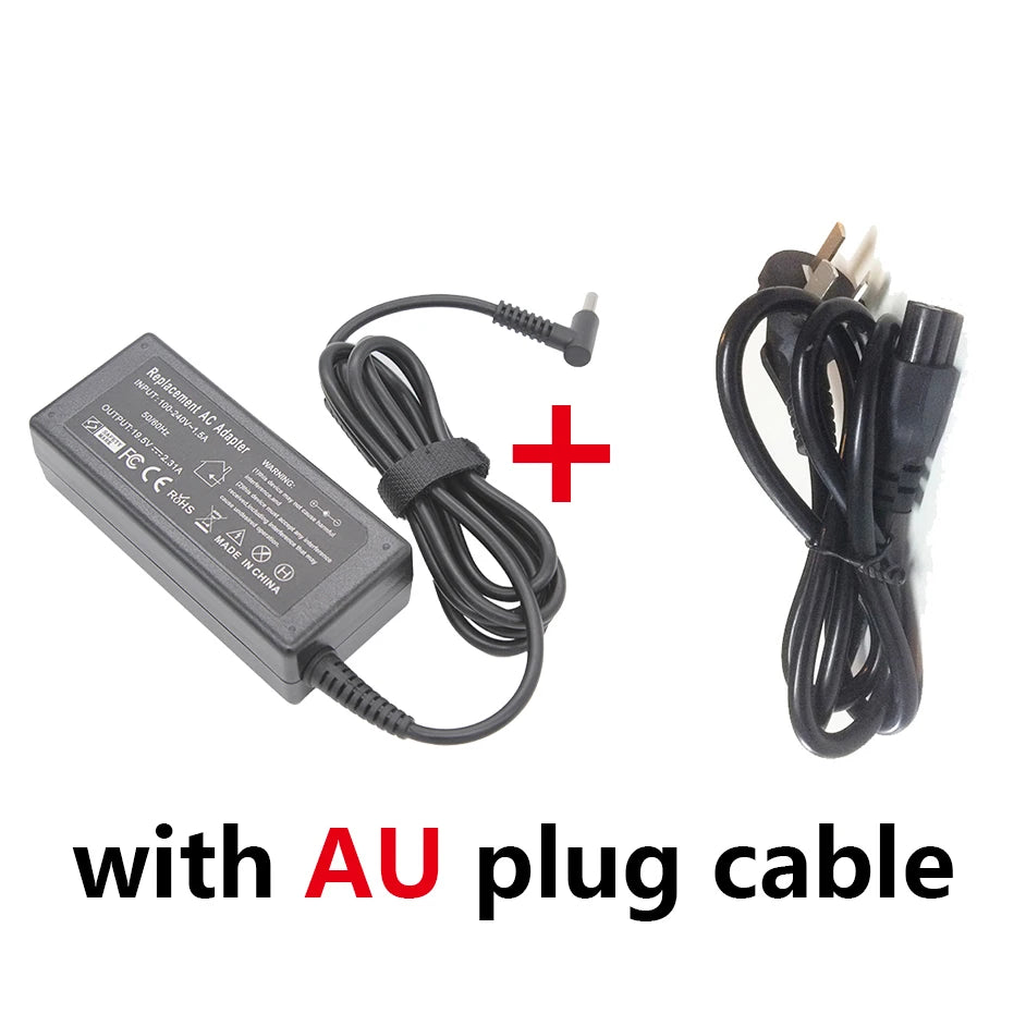 45W HP Laptop Charger Compatible with Stream, Pavilion, and More