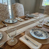 Boho Cotton Tassel Table Runner for Farmhouse & Wedding Decor