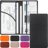 Premium PU Leather Car Document Organizer for Registration and Insurance