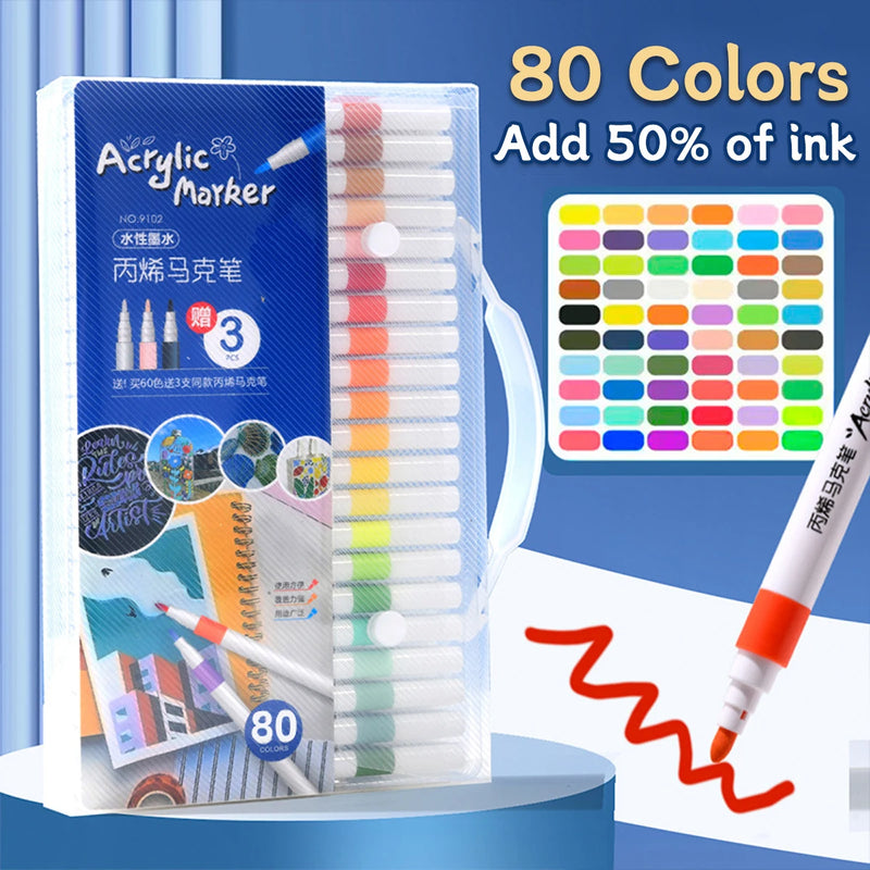 Acrylic Paint Marker Set