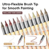 Professional Soft Tip Acrylic Marker Set
