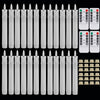 LED Flameless Taper Candles with Remote Control