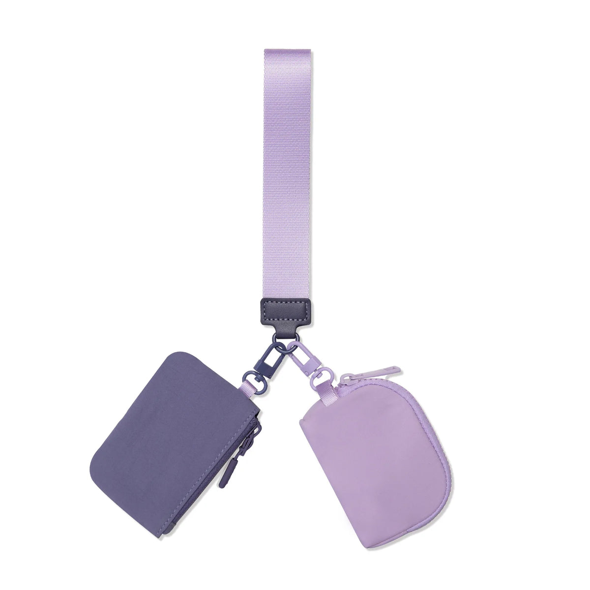 Mini Zip-Around Wristlet Wallet Set (2 Pack)
