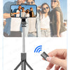 Portable Selfie Stick Tripod with Bluetooth Remote