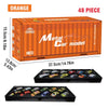 48-Piece Die-Cast Racing Car Set with Storage Case