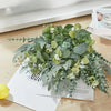 Artificial Eucalyptus & Floral Bouquet Mix for Home and Events