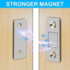 Invisible Magnetic Cabinet Door Catch with Adhesive Mounting