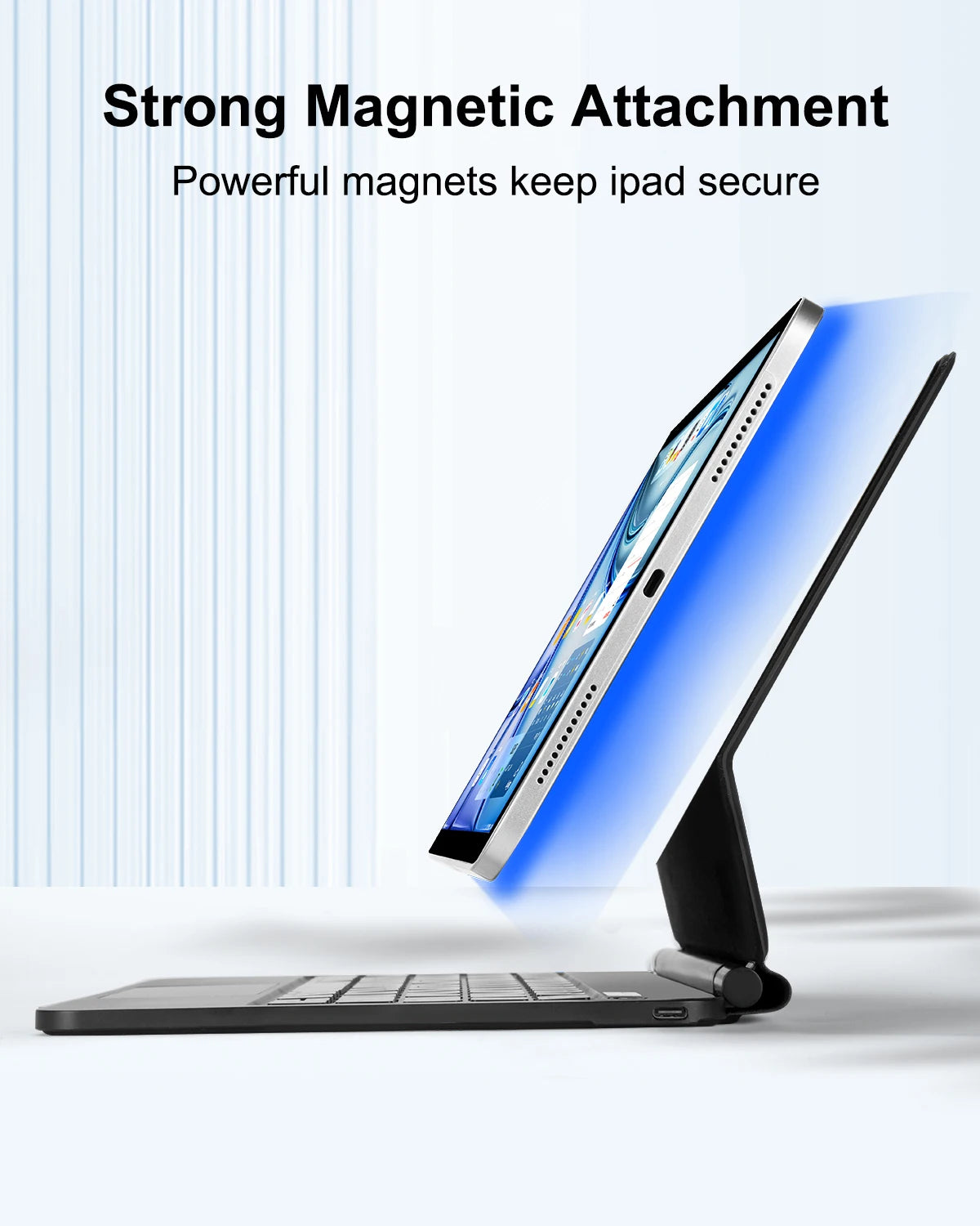 Slim Bluetooth Keyboard Case for iPad Air