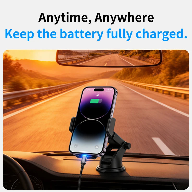 30W Type-C Car Charger with GPS Tracker