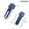 Blue Beyblade Burst BX Series Gyro Launcher accessory with white components and launcher parts