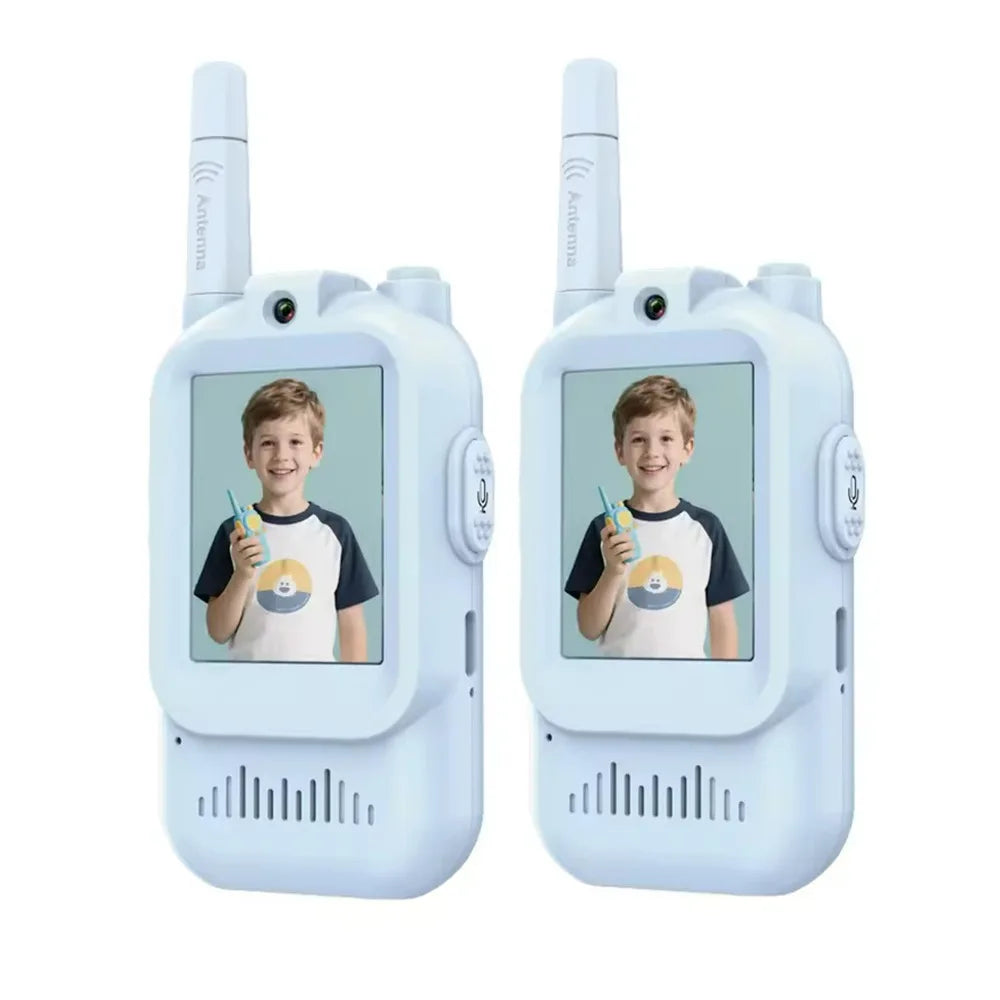Kids Video Walkie-Talkies with Screen, Two-Way Communication