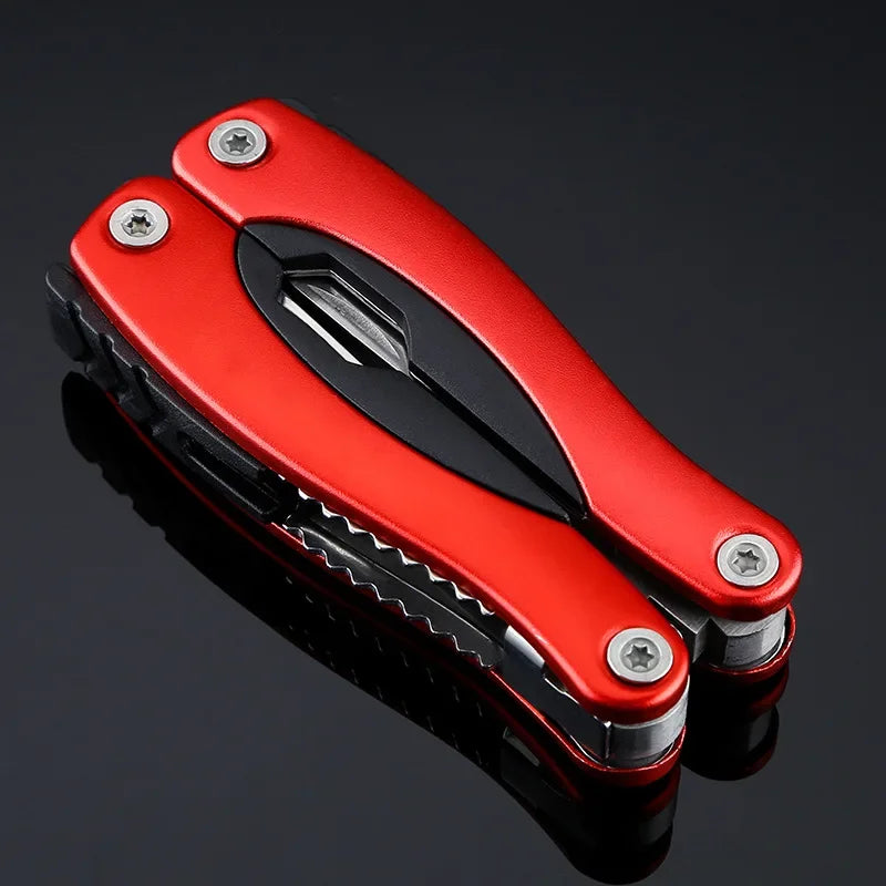 Compact Stainless Steel Multi-Tool Pliers