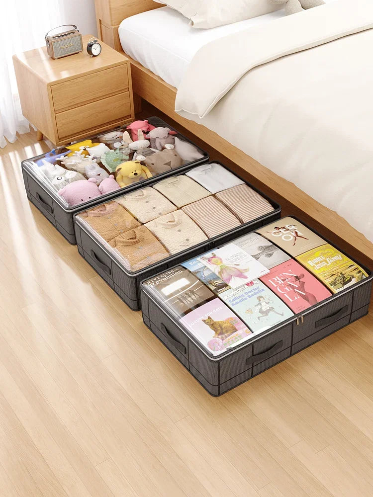 Under-Bed Storage Bag with Clear Window