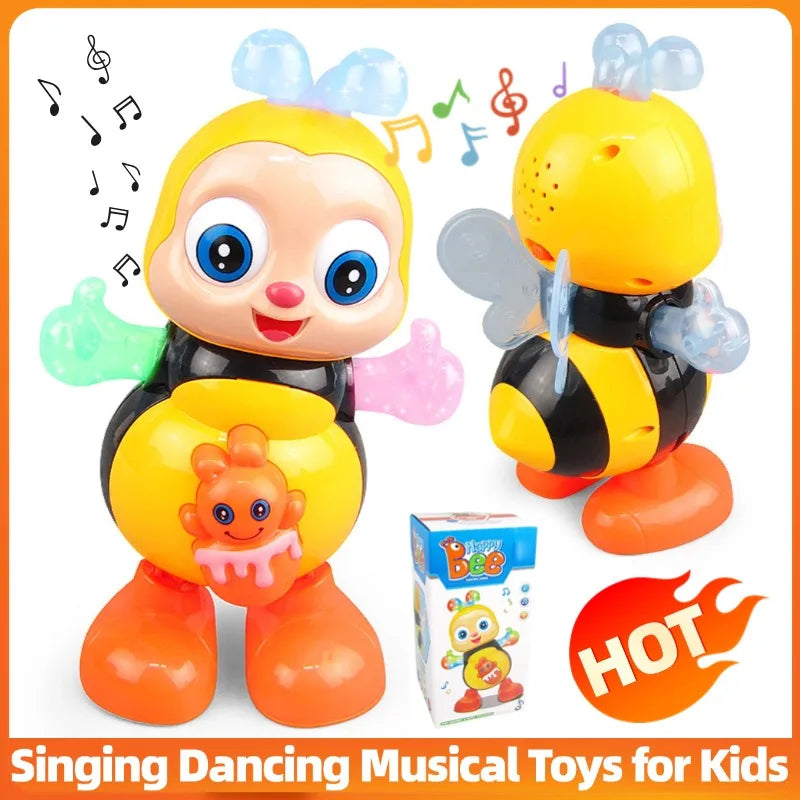 Musical Dancing Bee Toy with Lights and Motion