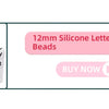 12mm Food-Grade Silicone Beads for DIY Jewelry and Crafts