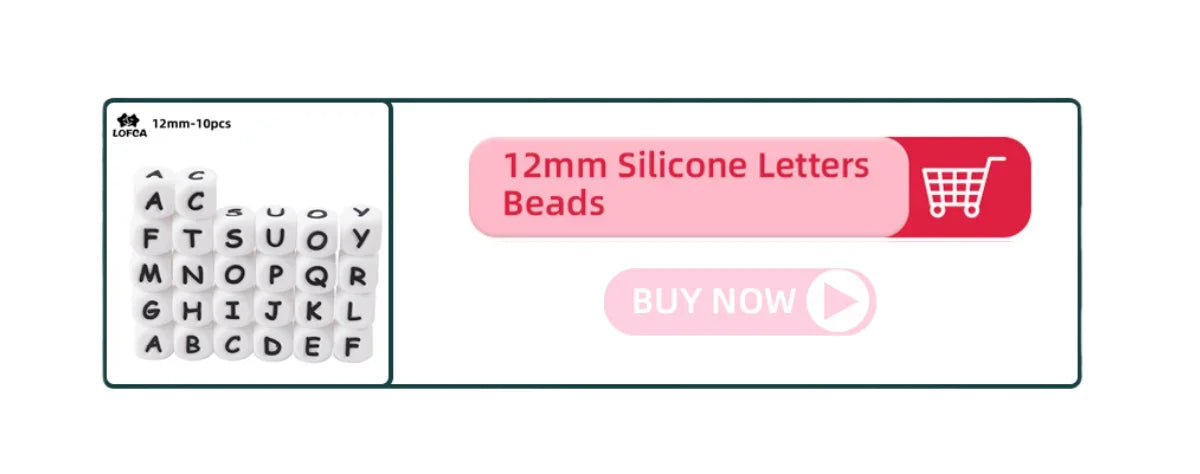 12mm Food-Grade Silicone Beads for DIY Jewelry and Crafts