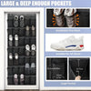 Over-the-Door Shoe Organizer with Mesh Pockets