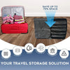Reusable Hand Roll Vacuum Bags for Travel and Storage