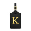 PU Leather Luggage Tag with Privacy Cover