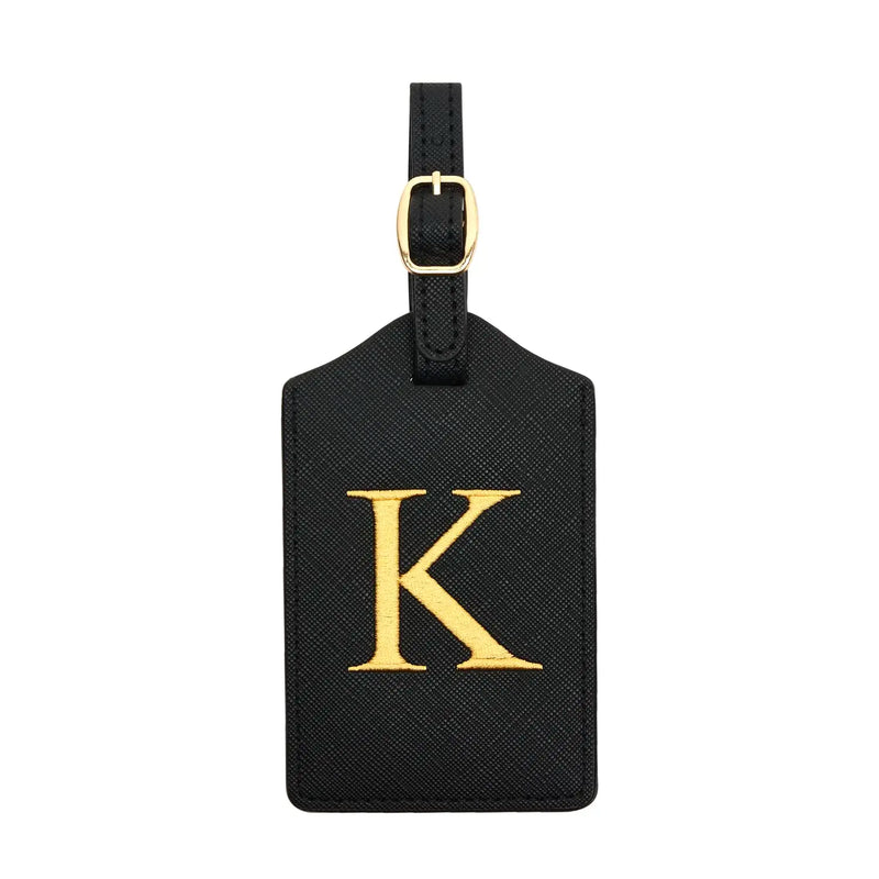 PU Leather Luggage Tag with Privacy Cover