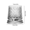 Vaso de Whisky de Cristal con Base Giratoria 360°