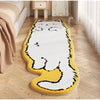 Cute Cat Print Non-Slip Area Rug