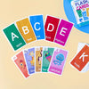 Montessori Learning Flash Cards Set - 58 Pieces for Early Education