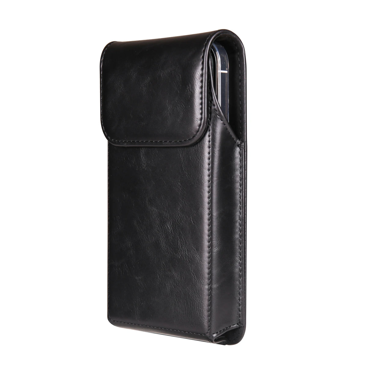 Genuine Leather Belt Clip Phone Holster for Men