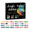 Dual-Tip Acrylic Paint Markers