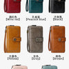 Vintage RFID-Blocking Large Capacity Wallet with Wrist Strap