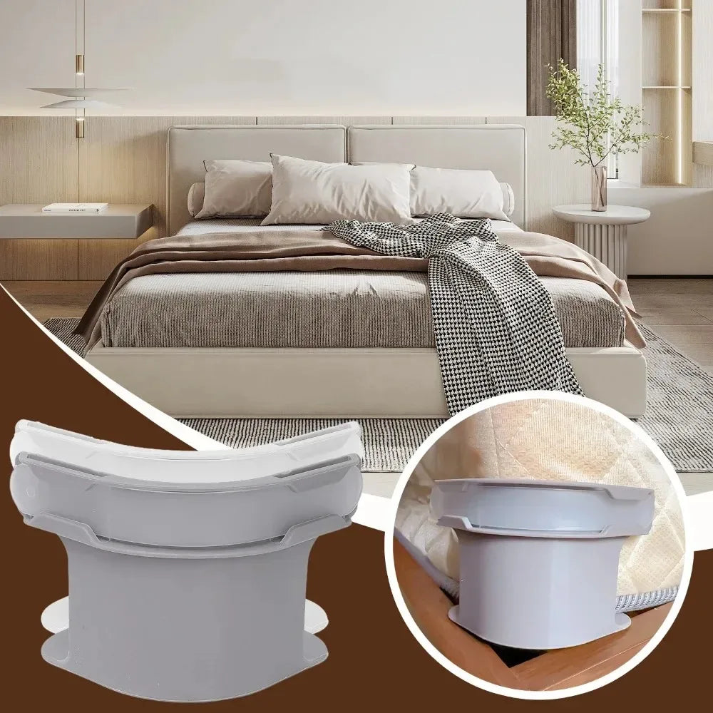 White invisible bedsheet corner tightener clips used to secure mattress and sofa covers