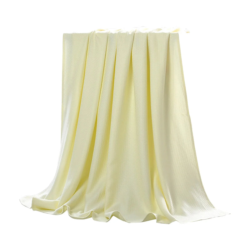 Bamboo Fiber Cooling Throw Blanket