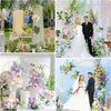 Elegant Gold Balloon Arch Frame & Backdrop Stand