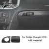 Carbon fiber interior trim piece for Dodge Charger ABS material