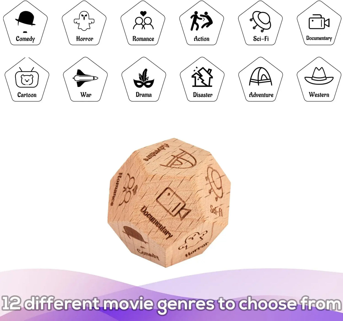Couples Food Decision Dice Set