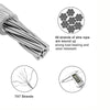 Pvc-Coated Steel Wire Rope Clothesline Kit with Hardware