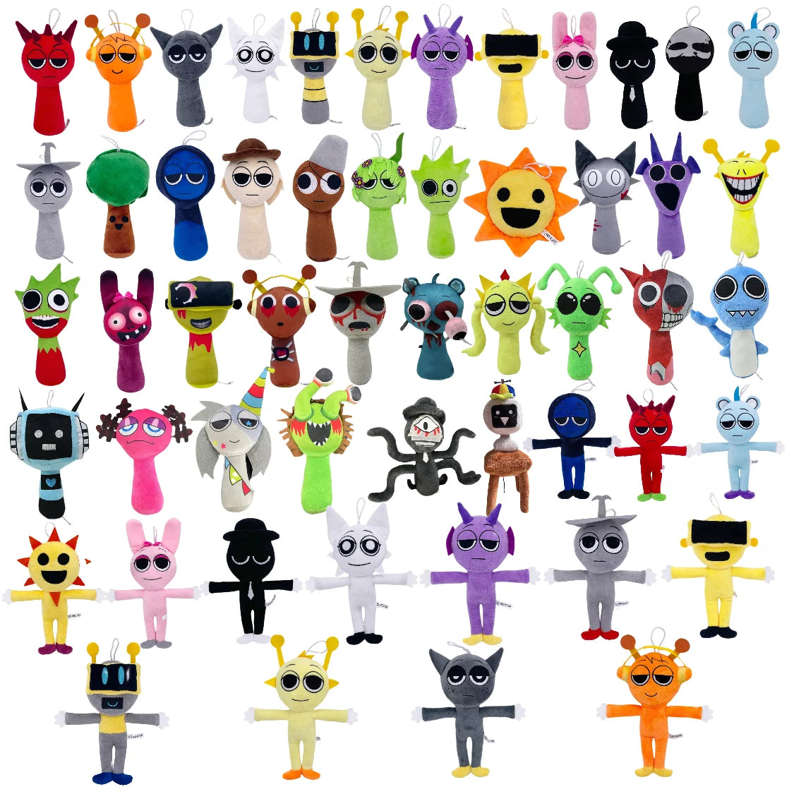 Sprunki Character Soft Plush Toy Doll