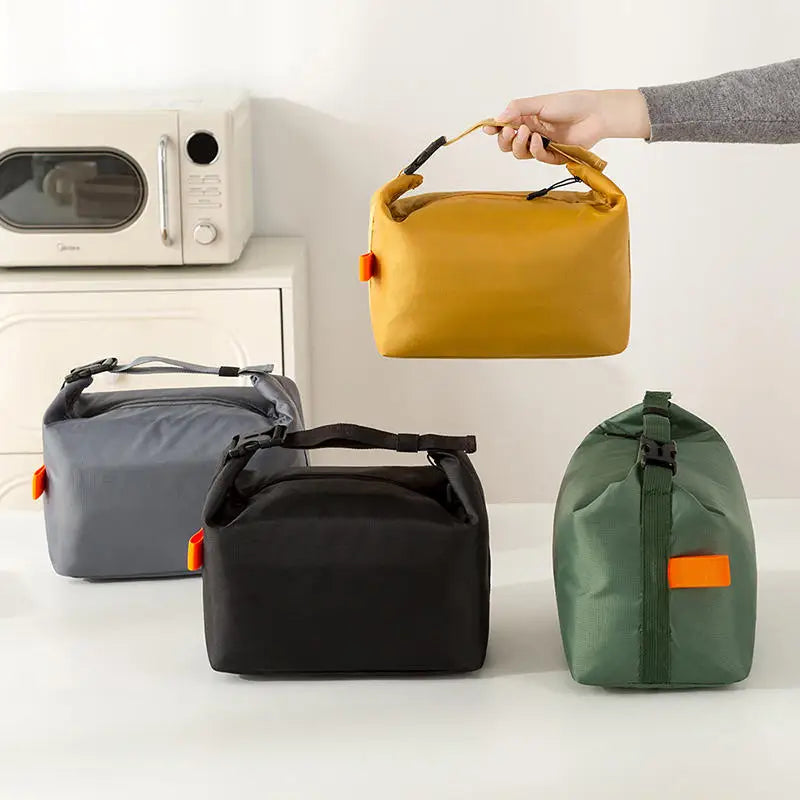 Insulated Oxford Lunch Bag with Aluminum Foil Lining