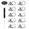 17mm Metal Snap Button Replacement Kit