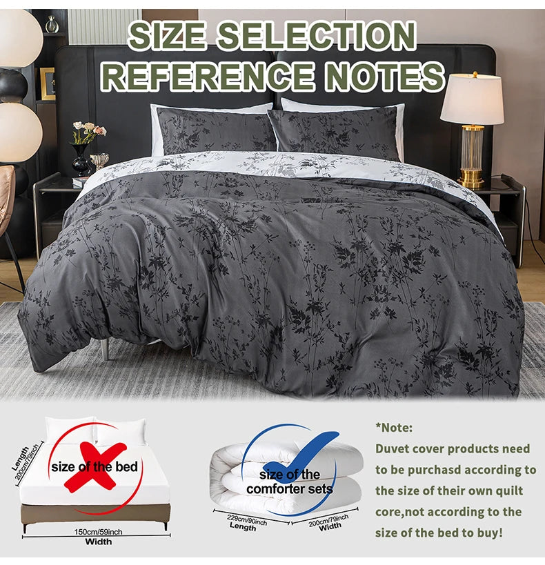 Artisan Pattern Print Duvet Cover Set with Pillowcases