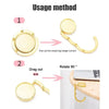 Folding Bag Hook for Travel and Storage