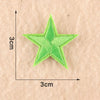 Embroidered Flower Iron-On Patches Set for Clothing & Accessories