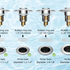 Universal Stainless Steel Sink Drain Filter with Spring-Loaded Stopper