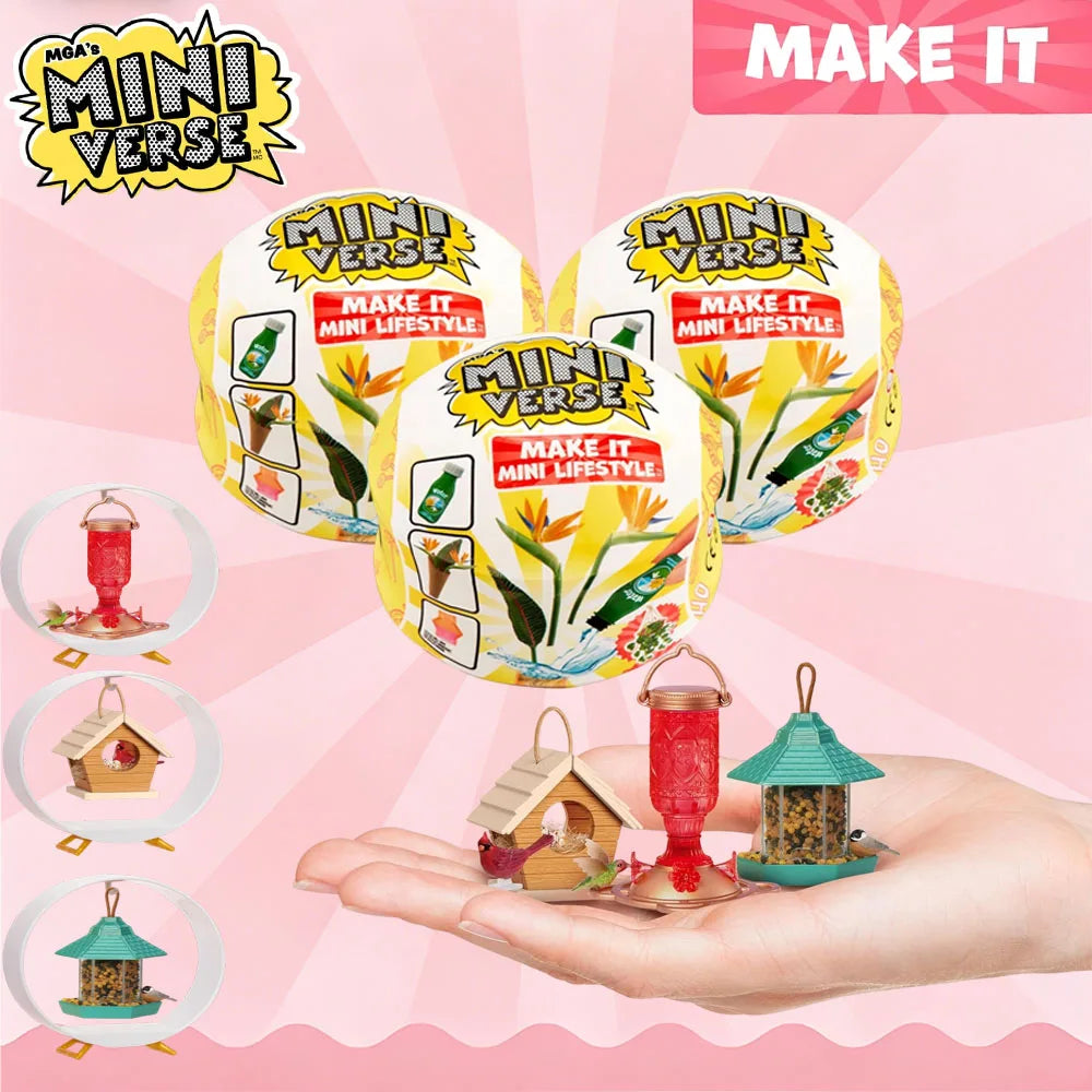 MGA Miniverse Make It Mini Lifestyle Series 1 Mystery Collectible DIY Kit