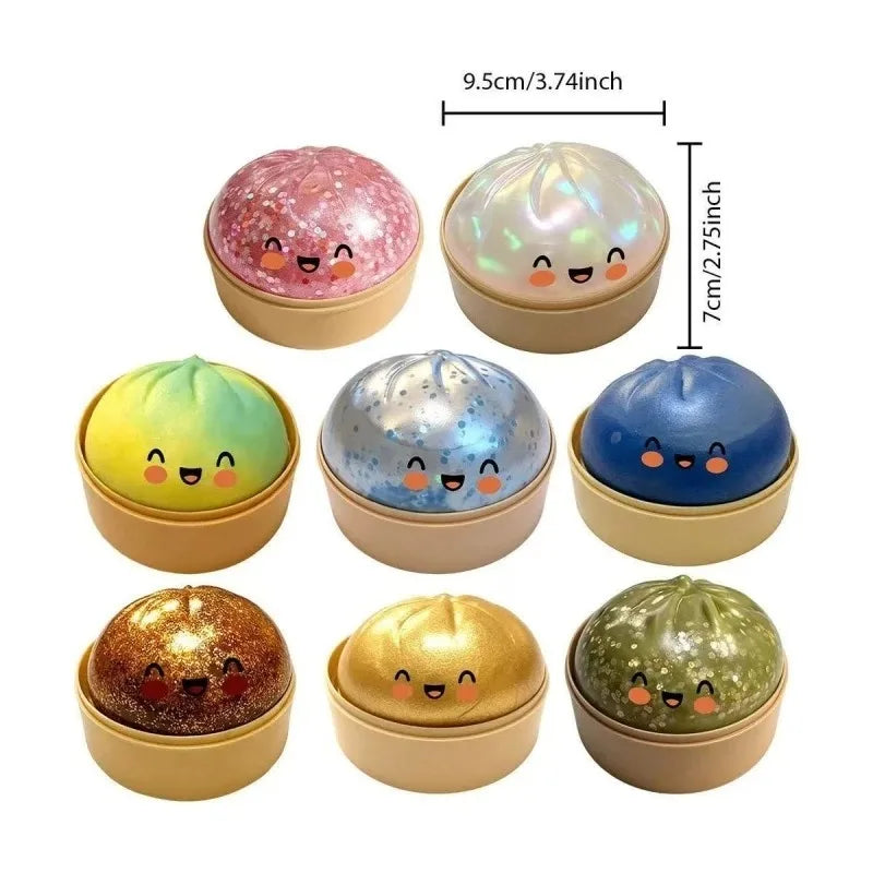 Cute Cartoon Bun Squishy Toy