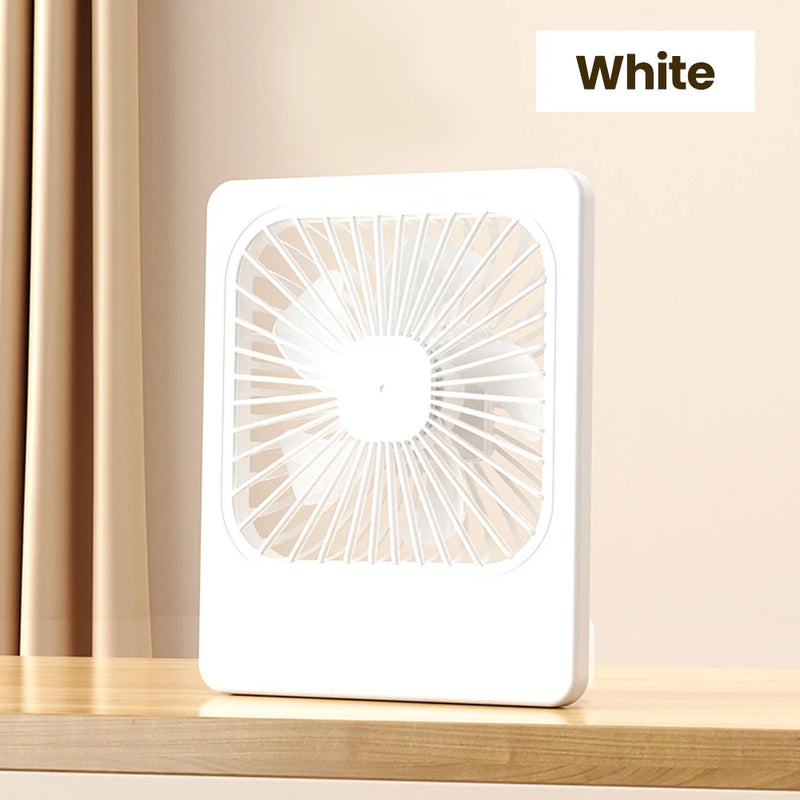 Portable USB Rechargeable Desk Fan
