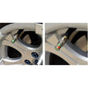 Tire Pressure Indicator Valve Caps with Visual Warning System