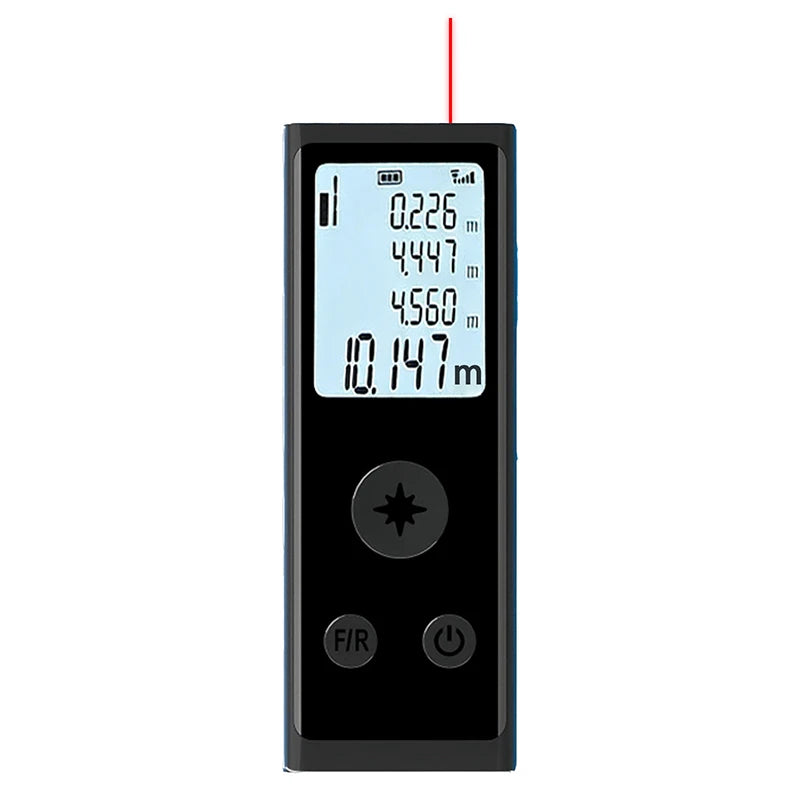 High-Precision Digital Laser Distance Meter with USB-C Charging